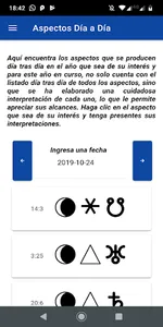 Efemérides Astrológica screenshot 1