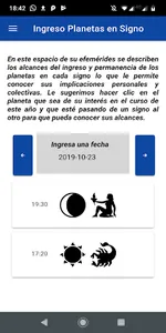 Efemérides Astrológica screenshot 2