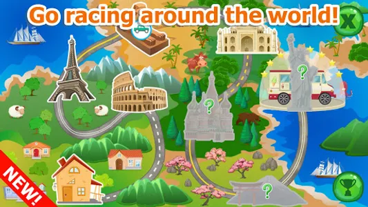 Racing games for toddlers screenshot 8