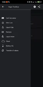 Vape Toolbox Lite screenshot 0