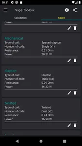 Vape Toolbox Lite screenshot 6
