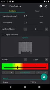 Vape Toolbox Lite screenshot 8