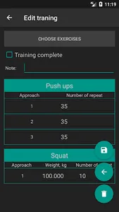 Advanced Sport Training Calend screenshot 4