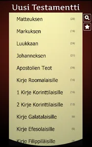 Read Finnish Bible offline screenshot 14