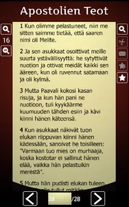 Read Finnish Bible offline screenshot 9