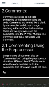 Learn C Programming Language screenshot 1