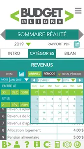 Budget en ligne screenshot 7