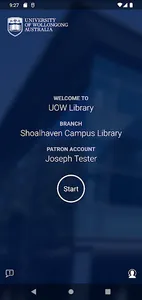 UOW Library Borrowing screenshot 0