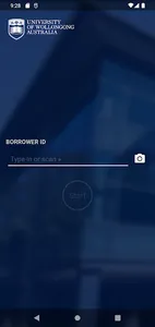 UOW Library Borrowing screenshot 1