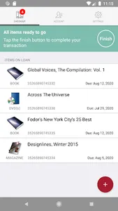 UOW Library Borrowing screenshot 2
