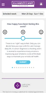 CLL Watch and Wait Tracker screenshot 1