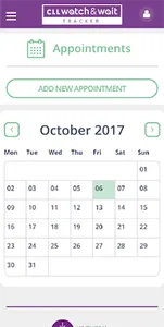 CLL Watch and Wait Tracker screenshot 2