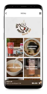 The Mocha Nut Coffee App screenshot 1