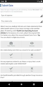 Equitable EZClaim Mobile screenshot 1