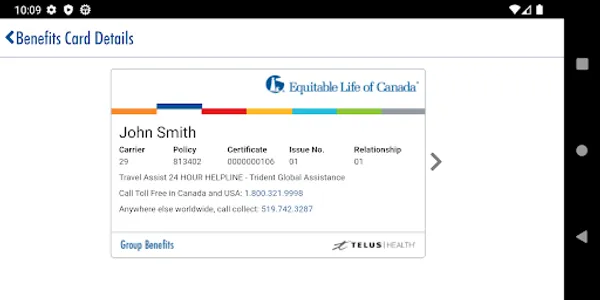 Equitable EZClaim Mobile screenshot 3