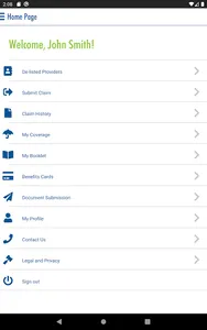 Equitable EZClaim Mobile screenshot 6