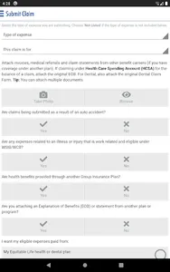 Equitable EZClaim Mobile screenshot 7