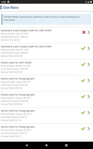 Equitable EZClaim Mobile screenshot 8