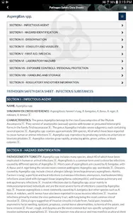 Pathogen Safety Data Sheets screenshot 11