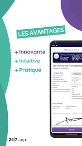 24/7 app. pour les titulaires screenshot 4