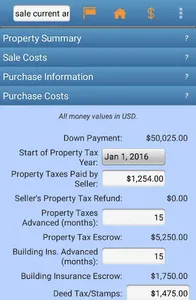 Home Financial Modeler screenshot 2
