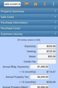 Home Financial Modeler screenshot 3