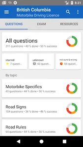 Canada Driving Theory Test+ screenshot 0