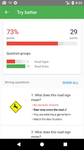 Canada Driving Theory Test+ screenshot 6