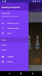 5 Pin Bowling Companion screenshot 5