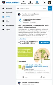 Hamilton Paramedic PeerConnect screenshot 7
