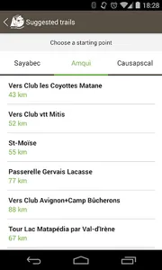 Club VTT de la Matapédia screenshot 3