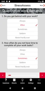 StressAssess screenshot 2