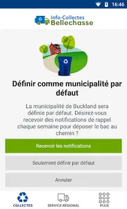 Info-Collectes Bellechasse screenshot 2