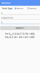 Minimizer screenshot 0