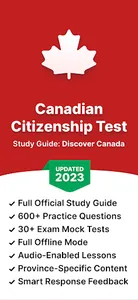 Canadian Citizenship Test 2023 screenshot 0