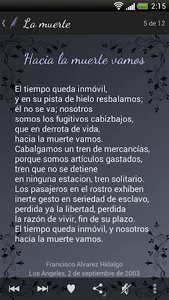 Pálida Muerte (poemas) screenshot 2