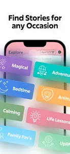 StoryNest Kids Audio Stories screenshot 1