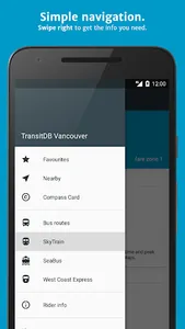 TransitDB Vancouver screenshot 1