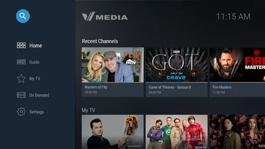 VMedia TV: Live TV Streaming screenshot 0