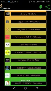 Cadena de Radios del Litoral screenshot 0
