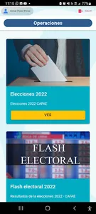 Elecciones SUB CAFAE  DIRIS LS screenshot 1