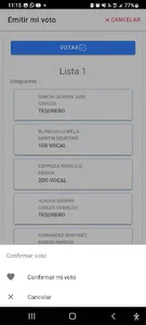 Elecciones SUB CAFAE  DIRIS LS screenshot 4