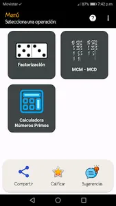 Calculator MCM-MCD LCM-GCD screenshot 0