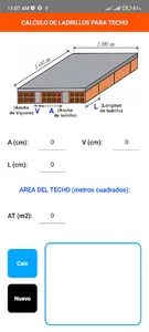 Calculo de ladrillos screenshot 2