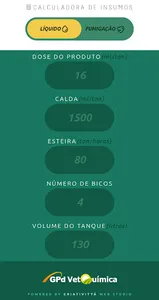 Calculadora GPD VETQUÍMICA screenshot 0