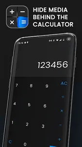 Calculator Hide app photo lock screenshot 0