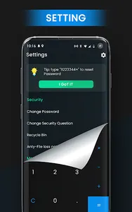 Calculator Hide app photo lock screenshot 23