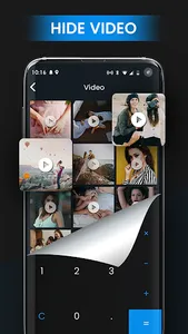 Calculator Hide app photo lock screenshot 3