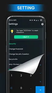 Calculator Hide app photo lock screenshot 7