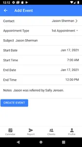 CSF Calendar App screenshot 1